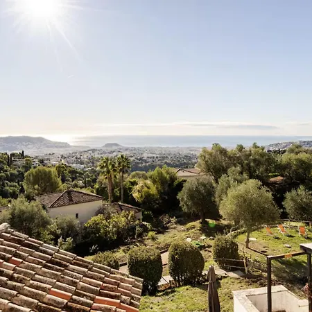 Villa, Piscine Et Vue Exceptionnelle A * Nice